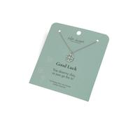 Hot Diamonds Silver Whisper 'Good Luck' Necklace 40cm + 5cm