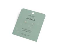 Hot Diamonds Silver Whisper 'Good Luck' Stud Earrings