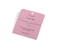 Hot Diamonds Silver Whisper 'I Love You' Bracelet 16cm + 4cm
