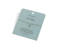 Hot Diamonds Silver Whisper Silver Whisper New Mum Bracelet SWB008 - Sterling Silver / Rhodium Plated