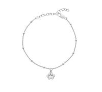 Hot Diamonds Silver Whisper Sterling Silver Furry Friend Bracelet