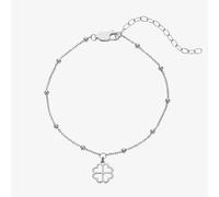 Hot Diamonds Silver Whisper Silver Whisper Luck Bracelet SWB011 - Sterling Silver / Rhodium Plated