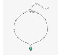 Hot Diamonds Silver Whisper Sterling Silver May Birthstone Bracelet SWB029