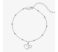 Hot Diamonds Silver Whisper Sterling Silver Sister Bracelet SWB006