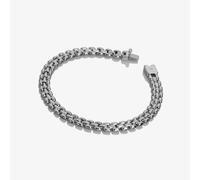 Hot Diamonds Silver Woven Chain Bracelet DL715