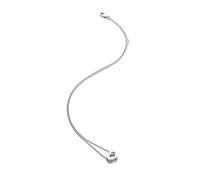 Hot Diamonds Solid Silver Diamond Amulet Heart Pendant | 925 Sterling Silver and Real Diamond Accent Heart Necklace | Special Occasion Jewellery for Her | Luxury Gift Wrap Included