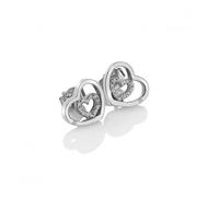 Hot Diamonds Sterling Silver Adorable Encased Earrings DE548 -