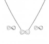 Hot Diamonds Sterling Silver Amulets Infinity Set SS141 - Premium Finish | - Sterling Silver / Diamond