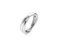 Hot Diamonds Sterling Silver Aura Ring DR291 - Refined Craftsmanship | Acotis - Size L - Sterling Silver / Diamond