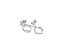 Hot Diamonds Behold Sterling Silver White Topaz Earrings