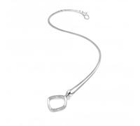 Hot Diamonds Sterling Silver Behold White Topaz Large Pendant DP781 - - Sterling Silver / Diamond / Rhodium Plated / Stone