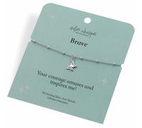 Hot Diamonds Sterling Silver Brave Butterfly Charm Bracelet