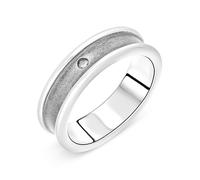 Hot Diamonds Sterling Silver Concave Ring D - M HTD-1029
