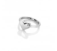 Hot Diamonds Sterling Silver Desire Ring DR274 - Timeless Design | Acotis - Size S