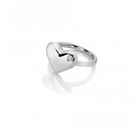 Hot Diamonds Sterling Silver Desire Statement Ring DR275 - Elegant Styling | - Size O