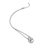 Hot Diamonds Sterling Silver Devotion Necklace DN204 - Elegant Styling | - Sterling Silver / Diamond