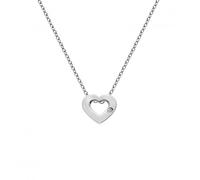 Hot Diamonds Sterling Silver Amulet Pendant & Chain with Diamond
