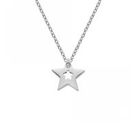 Hot Diamonds Sterling Silver Diamond Amulets Star Pendant DP722 - Bold - Sterling Silver / Diamond