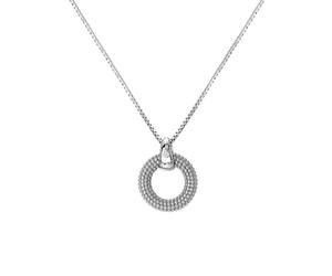 Hot Diamonds Sterling Silver Diamond Graduated Forever Pendant