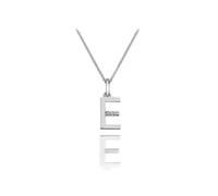 Hot Diamonds Sterling Silver Diamond Set Micro 'E' Pendant Necklace