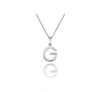 Hot Diamonds Sterling Silver Diamond Set Micro 'G' Pendant Necklace