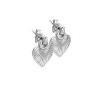 Hot Diamonds Essence Sterling Silver Diamond Sunbeam Heart Stud Earrings DE820