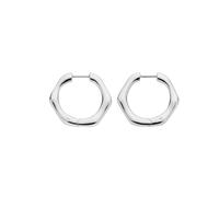 Hot Diamonds Sterling Silver Fluid Earrings