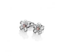 Hot Diamonds Sterling Silver Forget Me Not Earrings DE618 - Distinctive