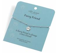 Hot Diamonds Sterling Silver Furry Friend Paw Charm Bracelet