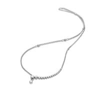 Graduated Necklace Hot Diamonds Silver 45cm
