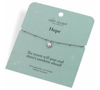 Hot Diamonds Sterling Silver Hope Sun Charm Bracelet