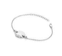 Hot Diamonds Sterling Silver Illuminate Bracelet DL697 - Refined - Sterling Silver / Topaz / Diamond / Topaz