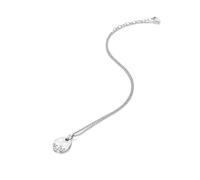 Hot Diamonds Sterling Silver Illuminate Necklace DP1031 - Bold Statement | - Sterling Silver / Topaz / Diamond / Topaz