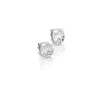 Hot Diamonds Sterling Silver Illuminate Stud Earring DE825 - Premium Finish | - Sterling Silver / Topaz / Diamond / Topaz