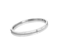 Hot Diamonds Sterling Silver Much Loved White Topaz Slim Bangle