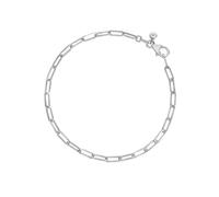 Hot Diamonds Sterling Silver Paperclip Bracelet | 925 Sterling Silver and A Real Hand-Set Diamond | Luxury Gift Wrap Included