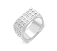 Hot Diamonds Sterling Silver Plain Lattice Chunky Ring D - N HTD-1039/N
