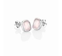 Hot Diamonds Sterling Silver Rose Quartz Stud Earrings