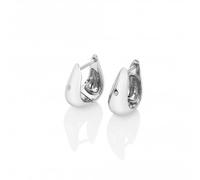Hot Diamonds Sterling Silver Soul Huggie Earrings DE793 - Contemporary Appeal