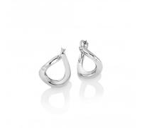 Hot Diamonds Sterling Silver Soul Twist Earrings DE792 - Classic Look |