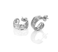 Hot Diamonds Sterling Silver String Earrings | Acotis - Sterling Silver / Diamonds