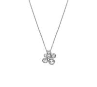 Hot Diamonds Elegant Silver Tender Cluster Pendant - Sterling Silver / Diamond