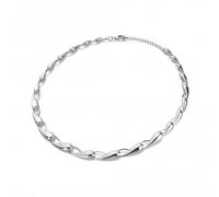 Hot Diamonds Sterling Silver Tide Statement Necklace DN194 - Bold Statement |