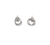 Hot Diamonds Sterling Silver Unity Circle Earrings DE610 -
