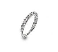 Hot Diamonds Sterling Silver Unity Ring DR210 - Bold Statement | - Size R