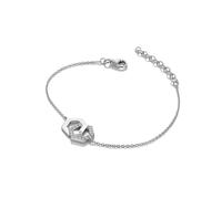 Hot Diamonds Sterling Silver White Topaz Hexagon Bracelet | Acotis - Sterling Silver / White Topaz / Diamonds