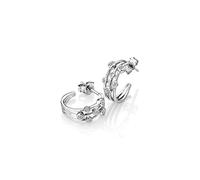 Hot Diamonds Sterling Silver Statement Earrings - Sterling Silver / Stone / Diamond