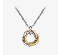 Hot Diamonds Three Colour Diamond Trio Ring Pendant DP544