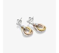 Hot Diamonds Three Colour Trio Teardrop Earrings DE645