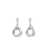 Hot Diamonds Trio Teardrop Earrings, One Colour, Women One Colour
